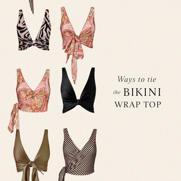 Floral Wrap Bikini Set - Picture 4 of 4